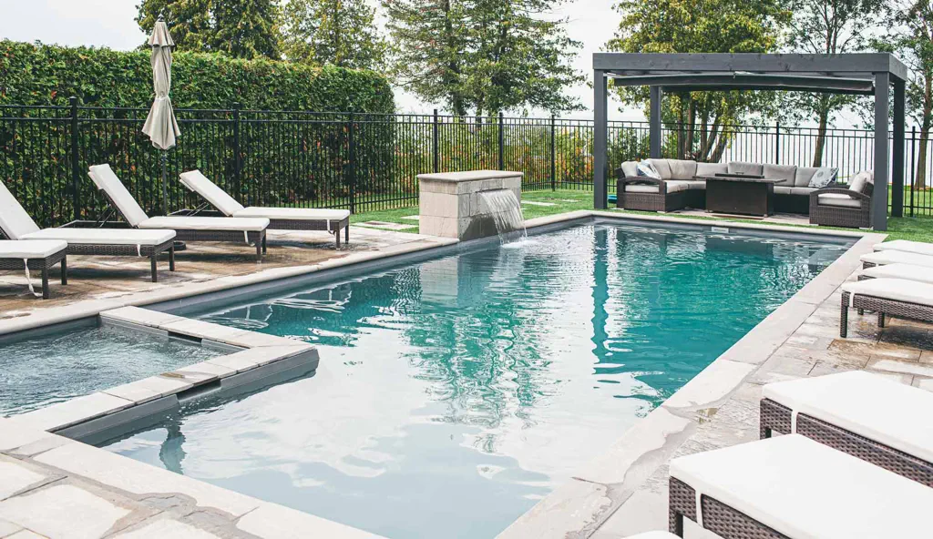 The Ultimate backyard swimming pool design by Leisure Pools